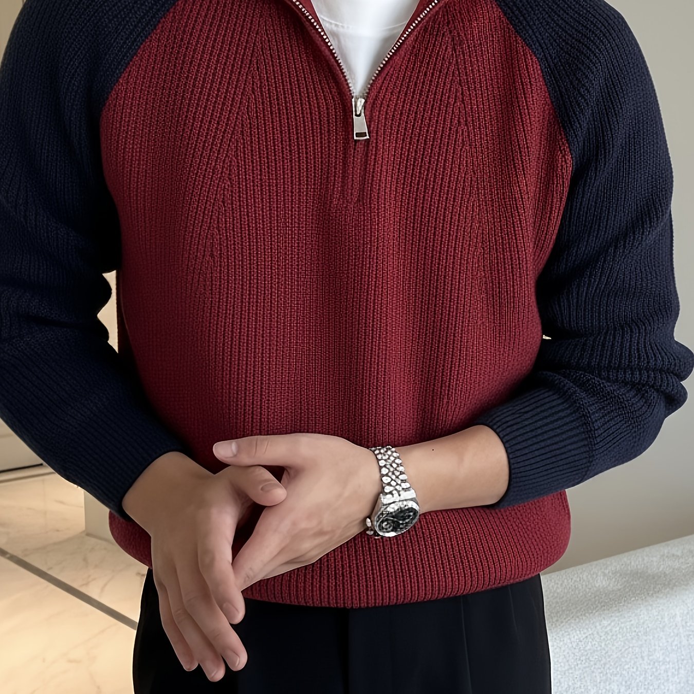 Suéter Half-Zip Vicenza