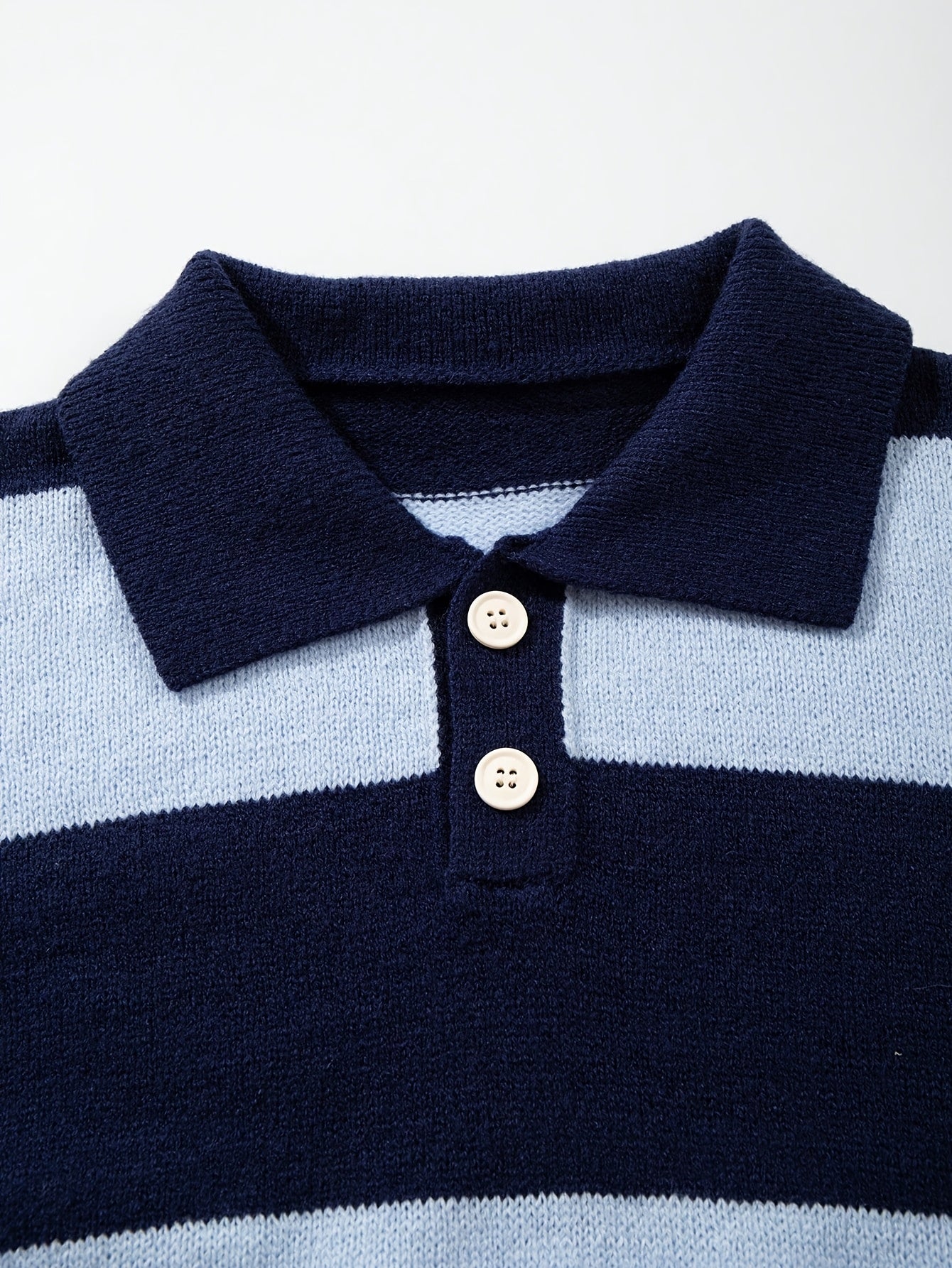 Suéter Polo Listrado Parma