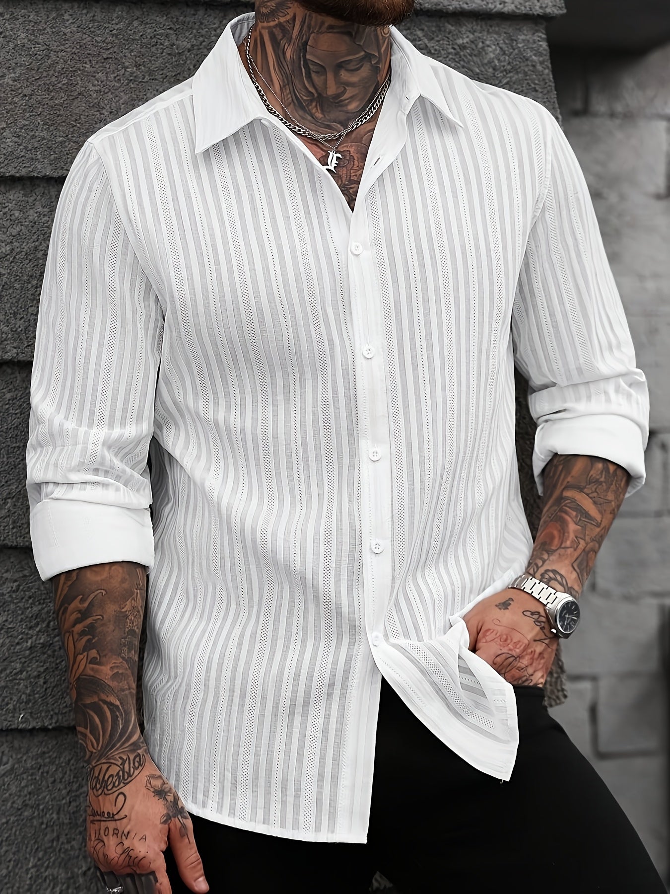 Camisa Listrada Firenze