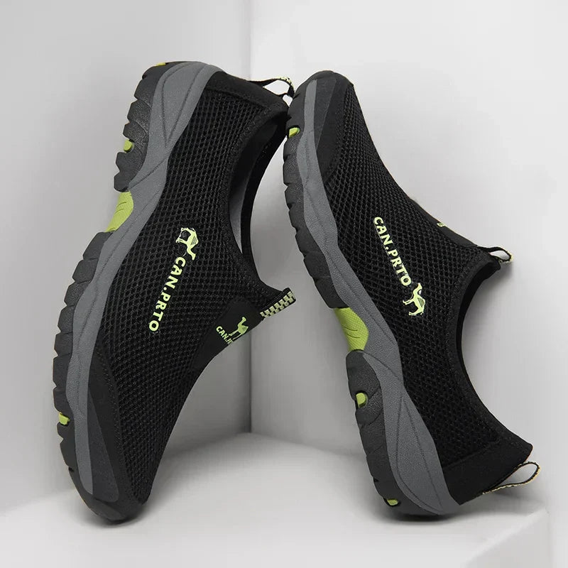 (PAGUE 1 LEVE 2 - PROMOÇÃO EXCLUSIVA) Tênis Ortopédico Masculino Para Caminhada + BRINDE
