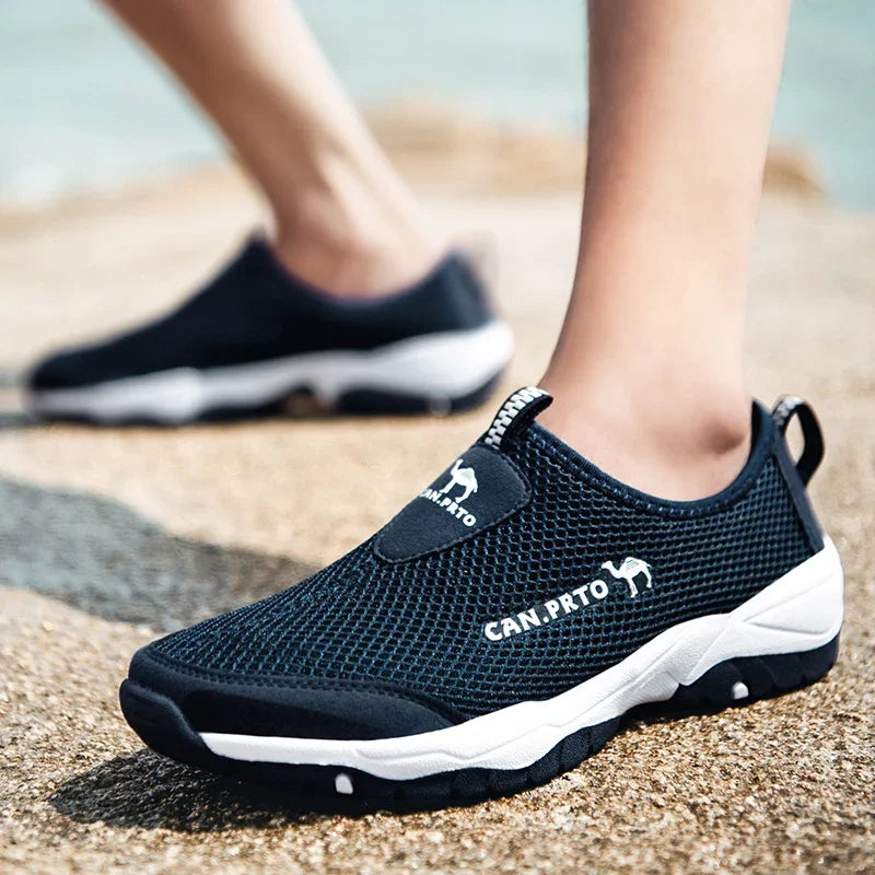 (PAGUE 1 LEVE 2 - PROMOÇÃO EXCLUSIVA) Tênis Ortopédico Masculino Para Caminhada + BRINDE
