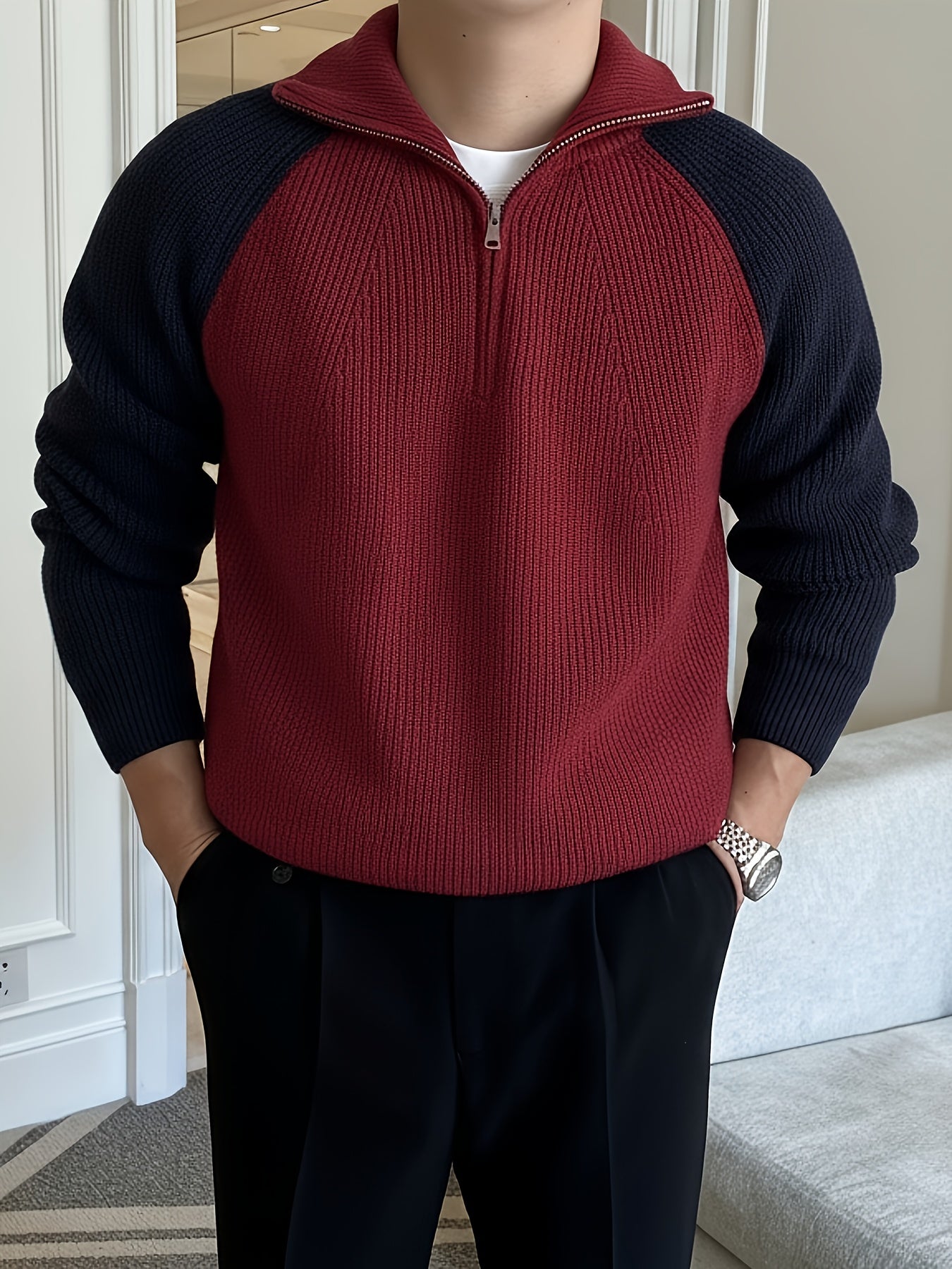 Suéter Half-Zip Vicenza