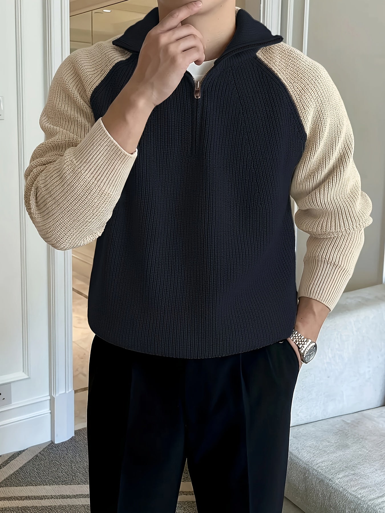 Suéter Half-Zip Vicenza