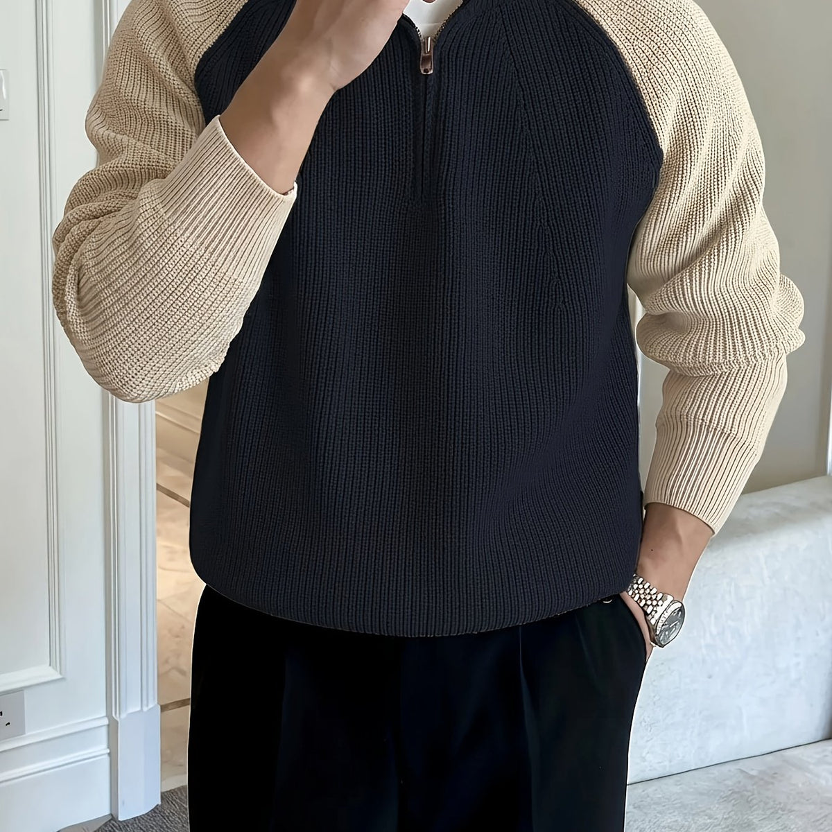 Suéter Half-Zip Vicenza