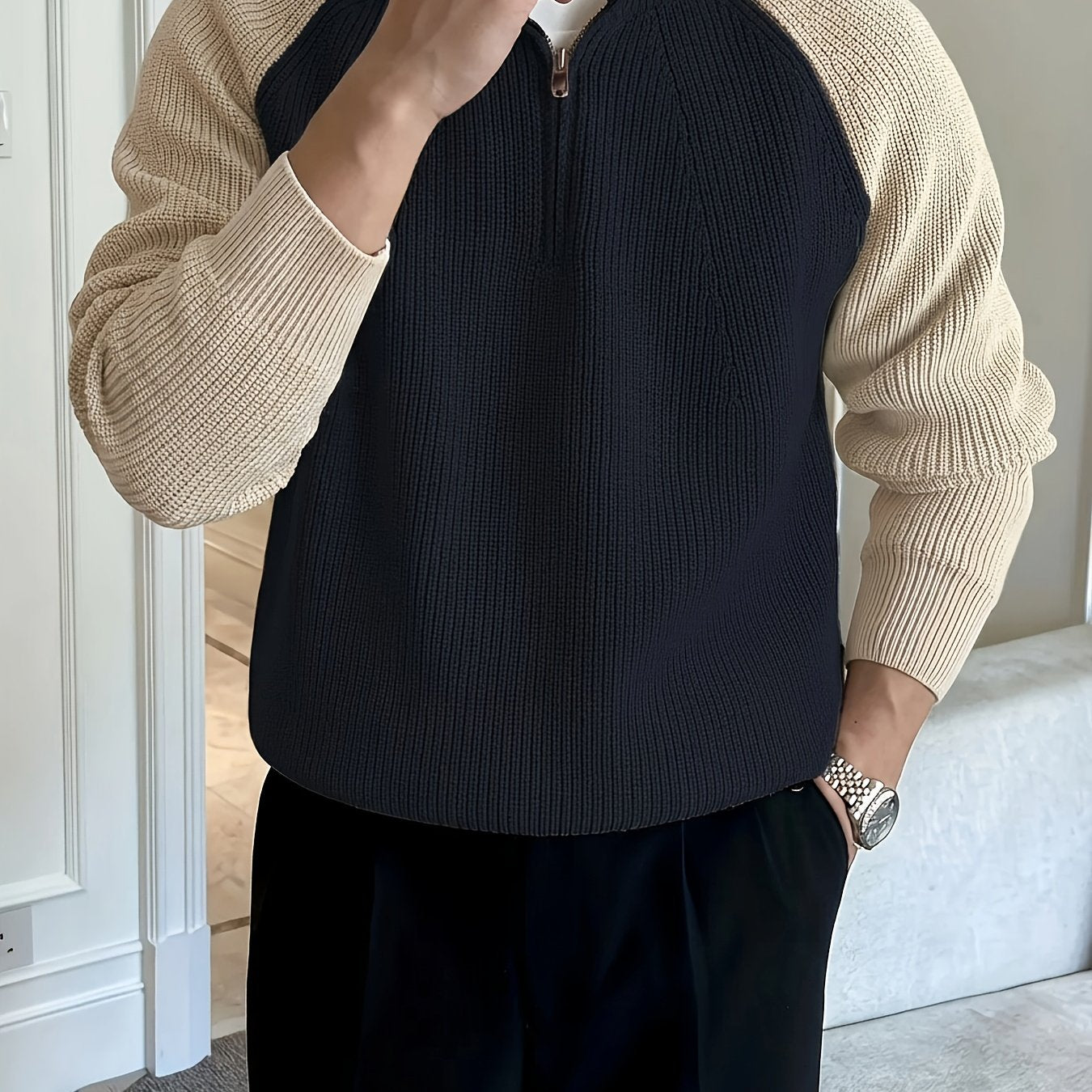 Suéter Half-Zip Vicenza