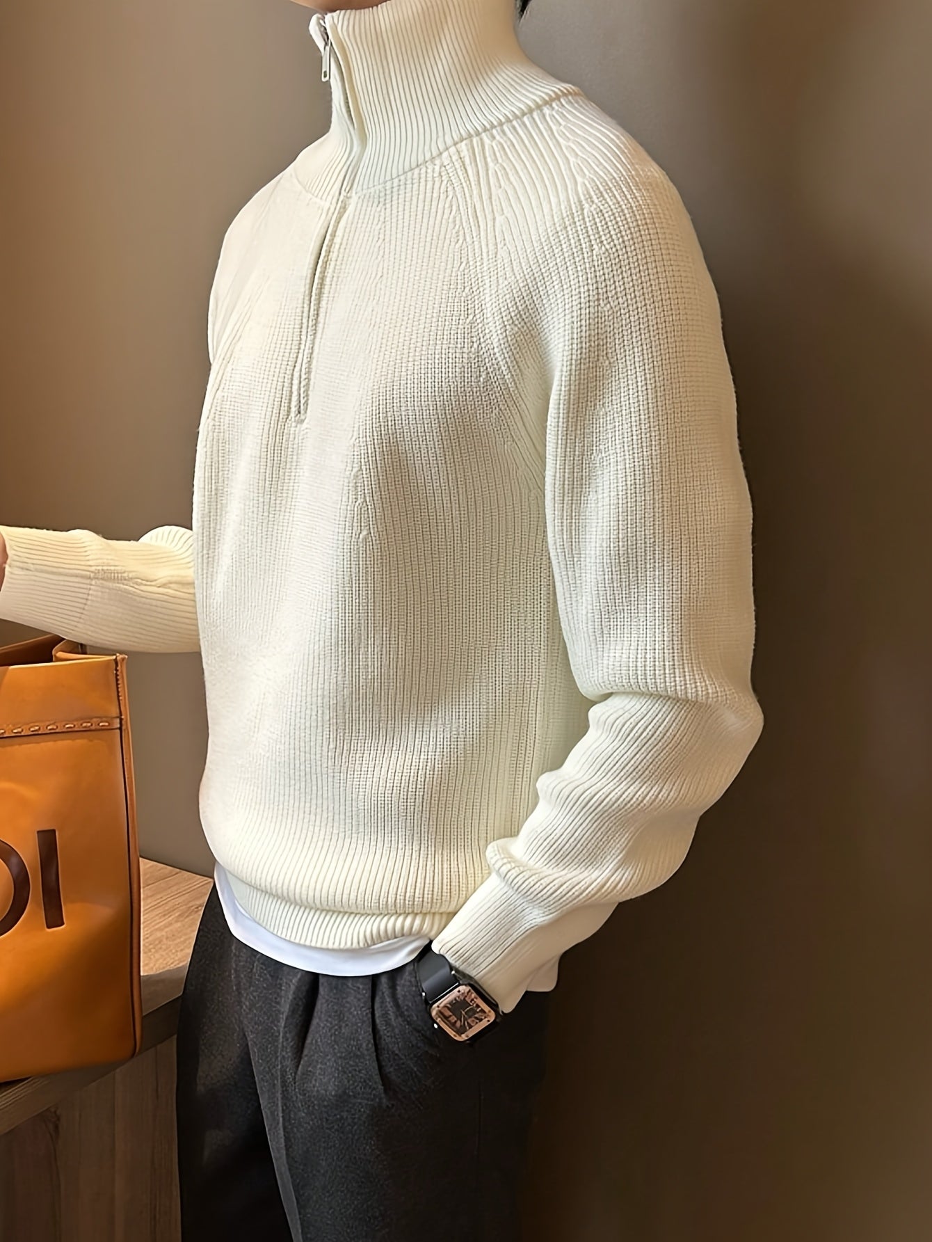 Suéter Quarter-Zip Cortina