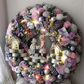 Guirlanda Decoração Natalina Luxo 65CM DVT65