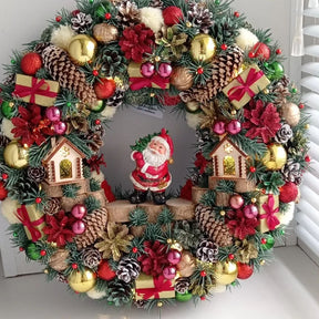 Guirlanda Decoração Natalina Luxo 65CM DVT57