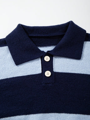 Suéter Polo Listrado Parma