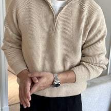 Suéter Raglan Cortina