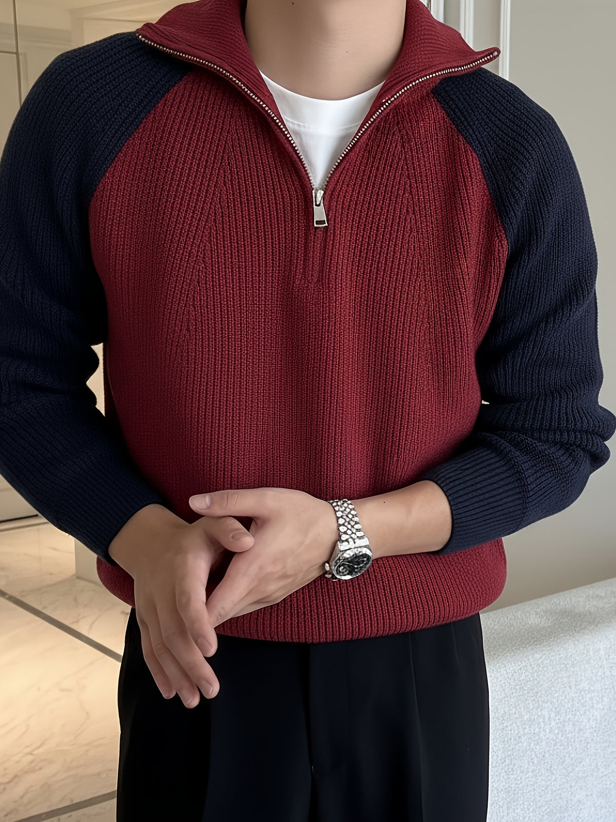Suéter Half-Zip Vicenza