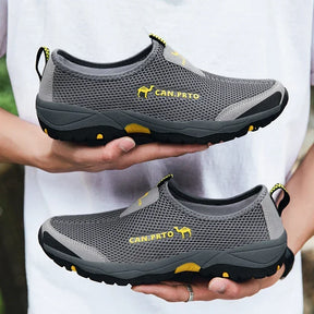(PAGUE 1 LEVE 2 - PROMOÇÃO EXCLUSIVA) Tênis Ortopédico Masculino Para Caminhada + BRINDE