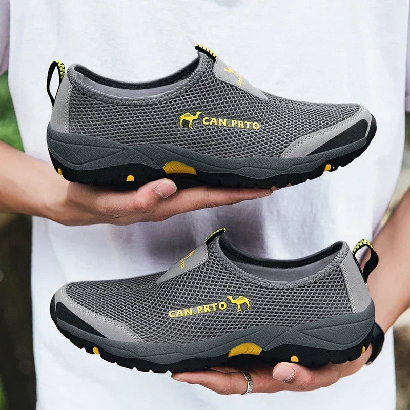 (PAGUE 1 LEVE 2 - PROMOÇÃO EXCLUSIVA) Tênis Ortopédico Masculino Para Caminhada + BRINDE