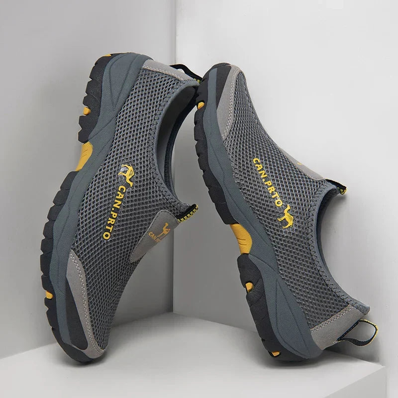 (PAGUE 1 LEVE 2 - PROMOÇÃO EXCLUSIVA) Tênis Ortopédico Masculino Para Caminhada + BRINDE