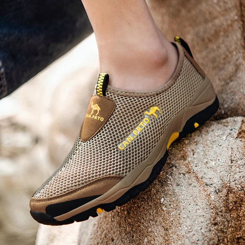 (PAGUE 1 LEVE 2 - PROMOÇÃO EXCLUSIVA) Tênis Ortopédico Masculino Para Caminhada + BRINDE