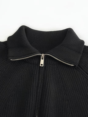 Suéter Raglan Cortina