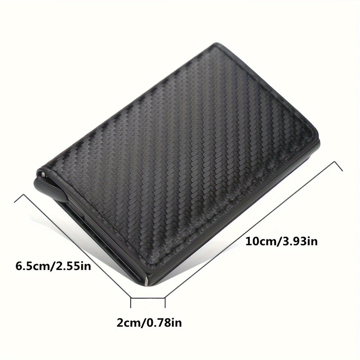 Carteira Slim Carbon RFID
